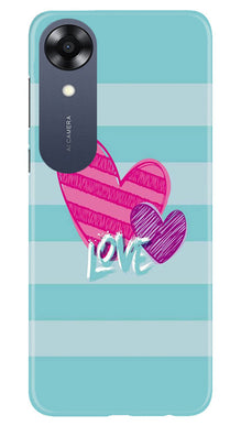 Love Mobile Back Case for Oppo A17K (Design - 261)