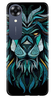 Lion Mobile Back Case for Oppo A17K (Design - 276)