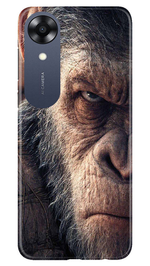 Angry Ape Mobile Back Case for Oppo A17K (Design - 278)