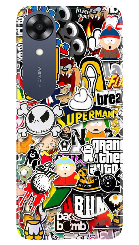 Designer Mobile Back Case for Oppo A17K (Design - 282)