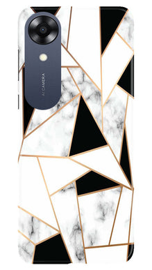 Marble Texture Mobile Back Case for Oppo A17K (Design - 284)