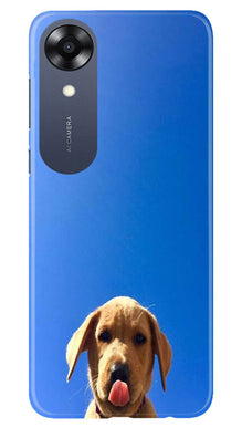 Dog Mobile Back Case for Oppo A17K (Design - 294)
