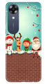 Santa Claus Mobile Back Case for Oppo A17K (Design - 296)