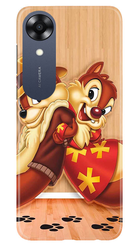 Chip n Dale Mobile Back Case for Oppo A17K (Design - 297)