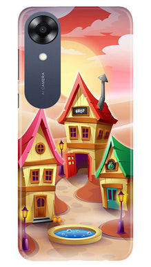Sweet Home Mobile Back Case for Oppo A17K (Design - 300)