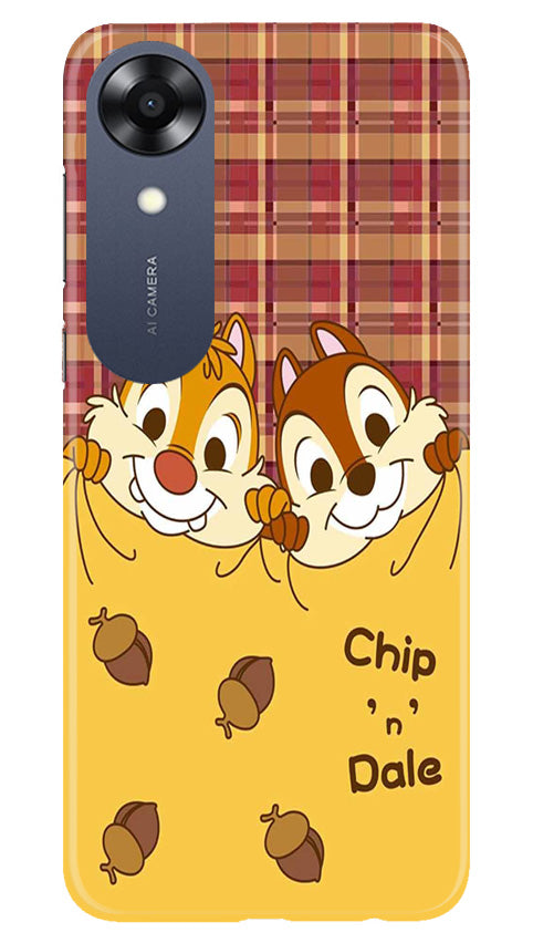 Chip n Dale Mobile Back Case for Oppo A17K (Design - 302)