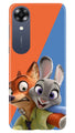 Cartoon Mobile Back Case for Oppo A17K (Design - 306)