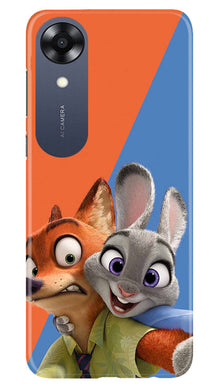 Cartoon Mobile Back Case for Oppo A17K (Design - 306)