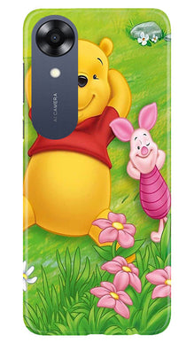Winnie The Pooh Mobile Back Case for Oppo A17K (Design - 308)