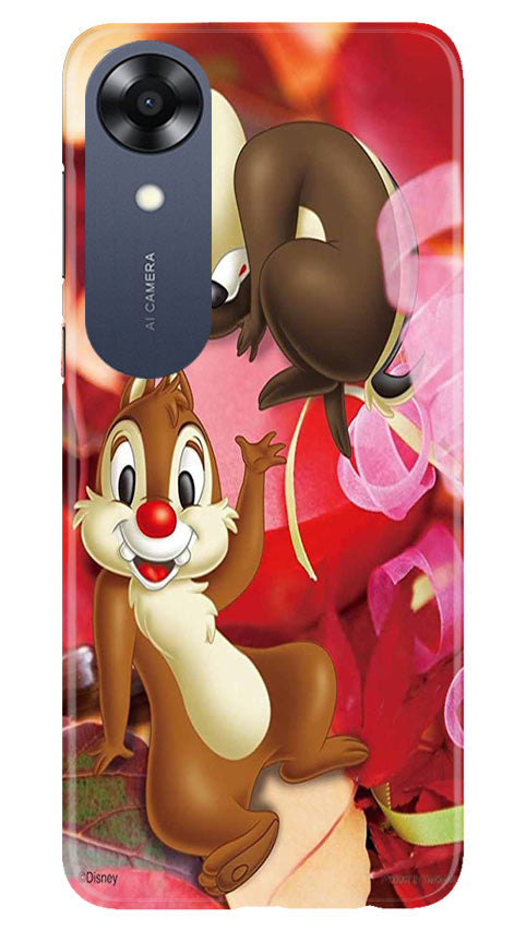 Chip n Dale Mobile Back Case for Oppo A17K (Design - 309)