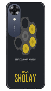 Sholay Mobile Back Case for Oppo A17K (Design - 316)