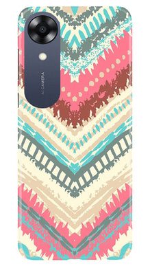 Pattern Mobile Back Case for Oppo A17K (Design - 327)