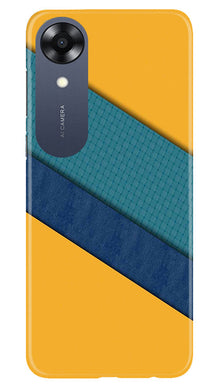 Diagonal Pattern Mobile Back Case for Oppo A17K (Design - 329)