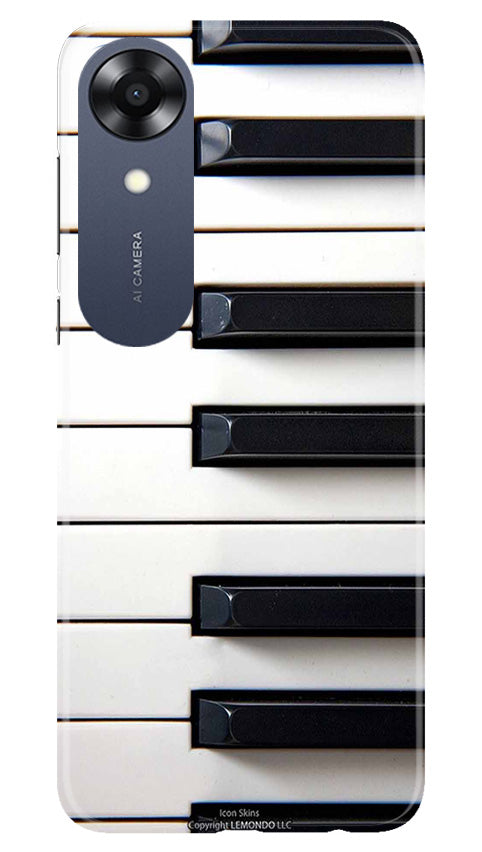 Piano Mobile Back Case for Oppo A17K (Design - 345)