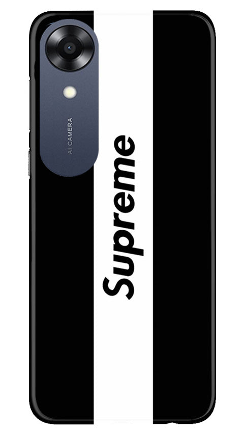 Supreme Mobile Back Case for Oppo A17K (Design - 346)