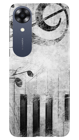 Music Mobile Back Case for Oppo A17K (Design - 352)