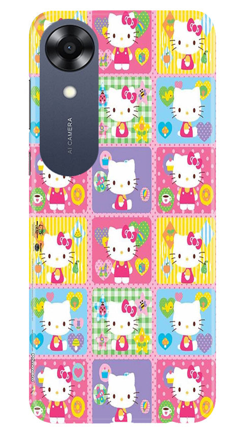 Kitty Mobile Back Case for Oppo A17K (Design - 357)