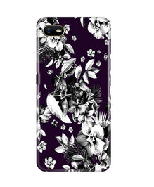 white flowers Mobile Back Case for Oppo A1K (Design - 7)