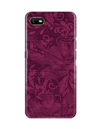Purple Backround Mobile Back Case for Oppo A1K (Design - 22)