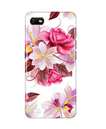 Beautiful flowers Mobile Back Case for Oppo A1K (Design - 23)