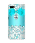 Shinny Blue Background Case for Oppo A1K