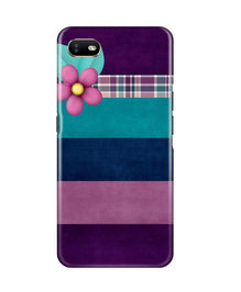 Purple Blue Mobile Back Case for Oppo A1K (Design - 37)