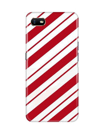 Red White Mobile Back Case for Oppo A1K (Design - 44)