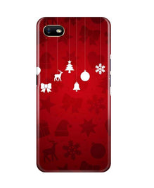 Christmas Mobile Back Case for Oppo A1K (Design - 78)