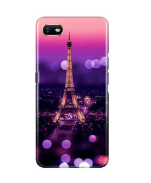 Eiffel Tower Mobile Back Case for Oppo A1K (Design - 86)