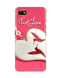 Just love Mobile Back Case for Oppo A1K (Design - 88)