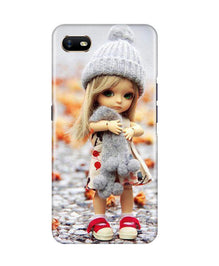 Cute Doll Mobile Back Case for Oppo A1K (Design - 93)
