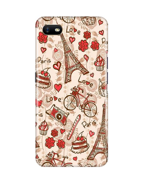 Love Paris Case for Oppo A1K  (Design - 103)