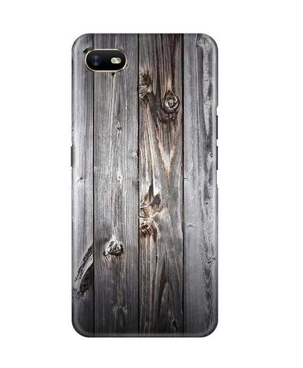 Wooden Look Case for Oppo A1K  (Design - 114)