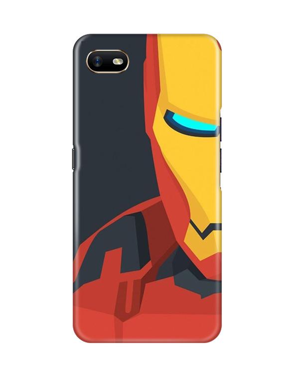 Iron Man Superhero Case for Oppo A1K  (Design - 120)