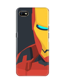 Iron Man Superhero Mobile Back Case for Oppo A1K  (Design - 120)