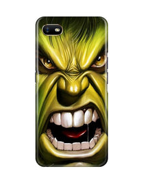 Hulk Superhero Mobile Back Case for Oppo A1K  (Design - 121)