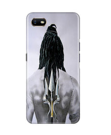 Lord Shiva Mobile Back Case for Oppo A1K  (Design - 135)
