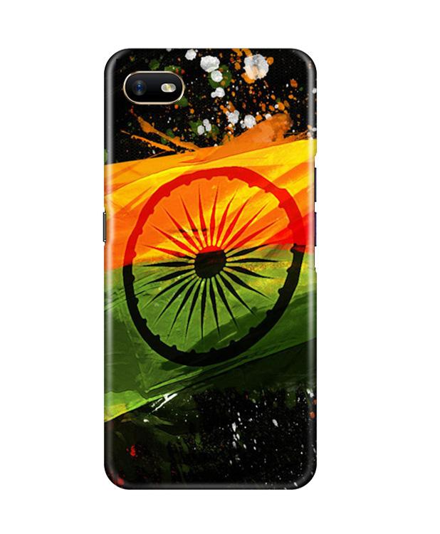 Indian Flag Case for Oppo A1K(Design - 137)