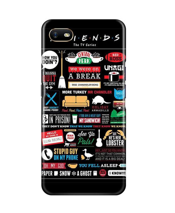 Friends Case for Oppo A1K  (Design - 145)