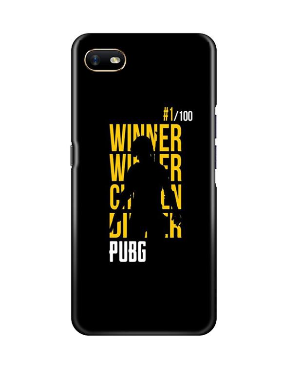 Pubg Winner Winner Case for Oppo A1K(Design - 177)
