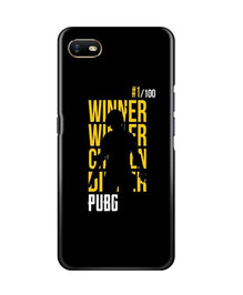 Pubg Winner Winner Mobile Back Case for Oppo A1K  (Design - 177)