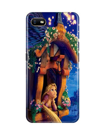 Cute Girl Mobile Back Case for Oppo A1K (Design - 198)