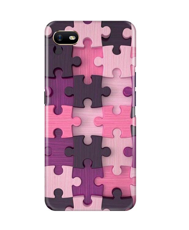 Puzzle Case for Oppo A1K (Design - 199)