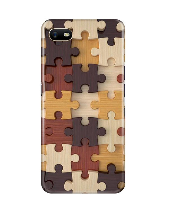Colorful Square Case for Oppo A1K (Design No. 218)