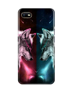 Red Heart Cycle Case for Oppo A1K (Design No. 222)