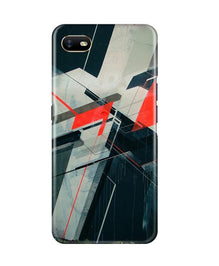 Modern Art Mobile Back Case for Oppo A1K (Design - 232)