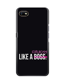 #GirlBoss Mobile Back Case for Oppo A1K (Design - 266)