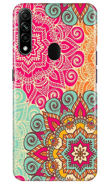 Rangoli art Mobile Back Case for Oppo A31 (Design - 6)