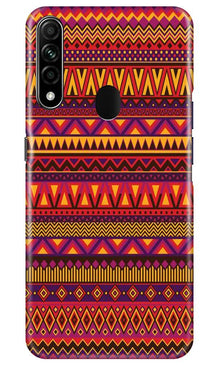Zigzag line pattern2 Mobile Back Case for Oppo A31 (Design - 10)