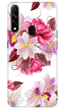 Beautiful flowers Mobile Back Case for Oppo A31 (Design - 23)